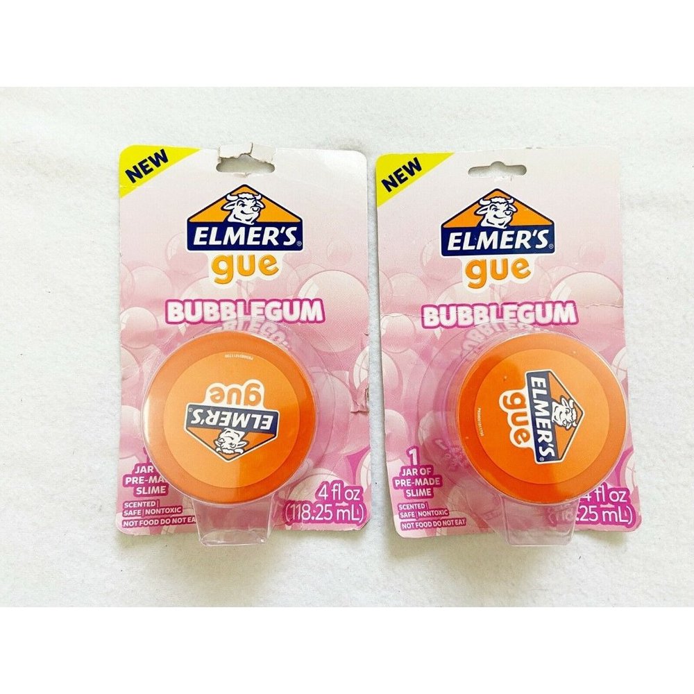 2 Elmers/X-Acto-Elmer's Premade Slime 4oz-Bubblegum